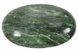Polished Jade (Nephrite) Palm Stone - Afghanistan #220984-1